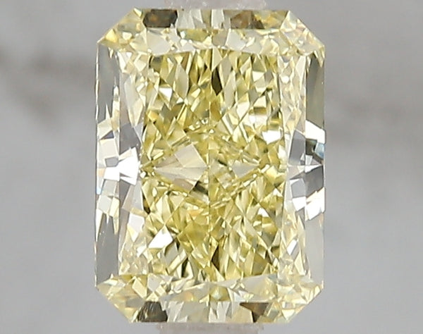 1.52ct Fancy Intense Yellow Radiant Lab Diamond, VVS2, IGI Certified