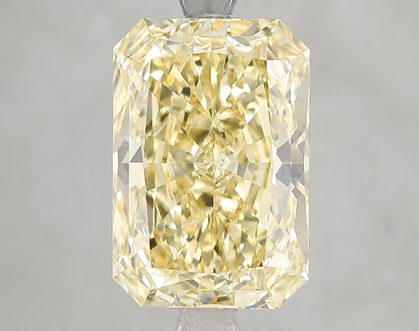 5.03ct Fancy Intense Yellow Radiant Lab Diamond, VS2, IGI Certified