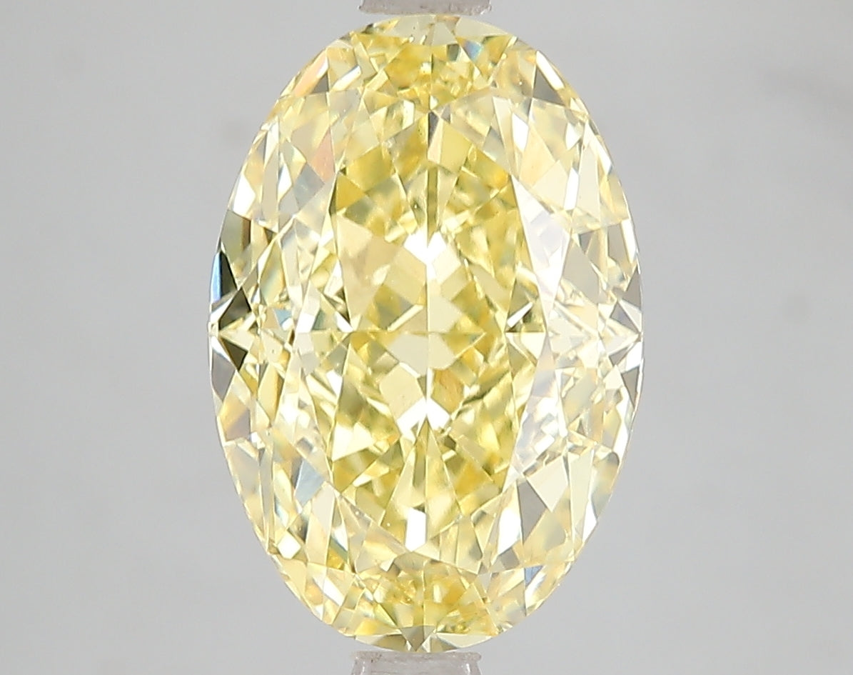 5.2ct Lab Diamond KT36-558 — FANCY VIVID YELLOW/VS1 | IGI Certified