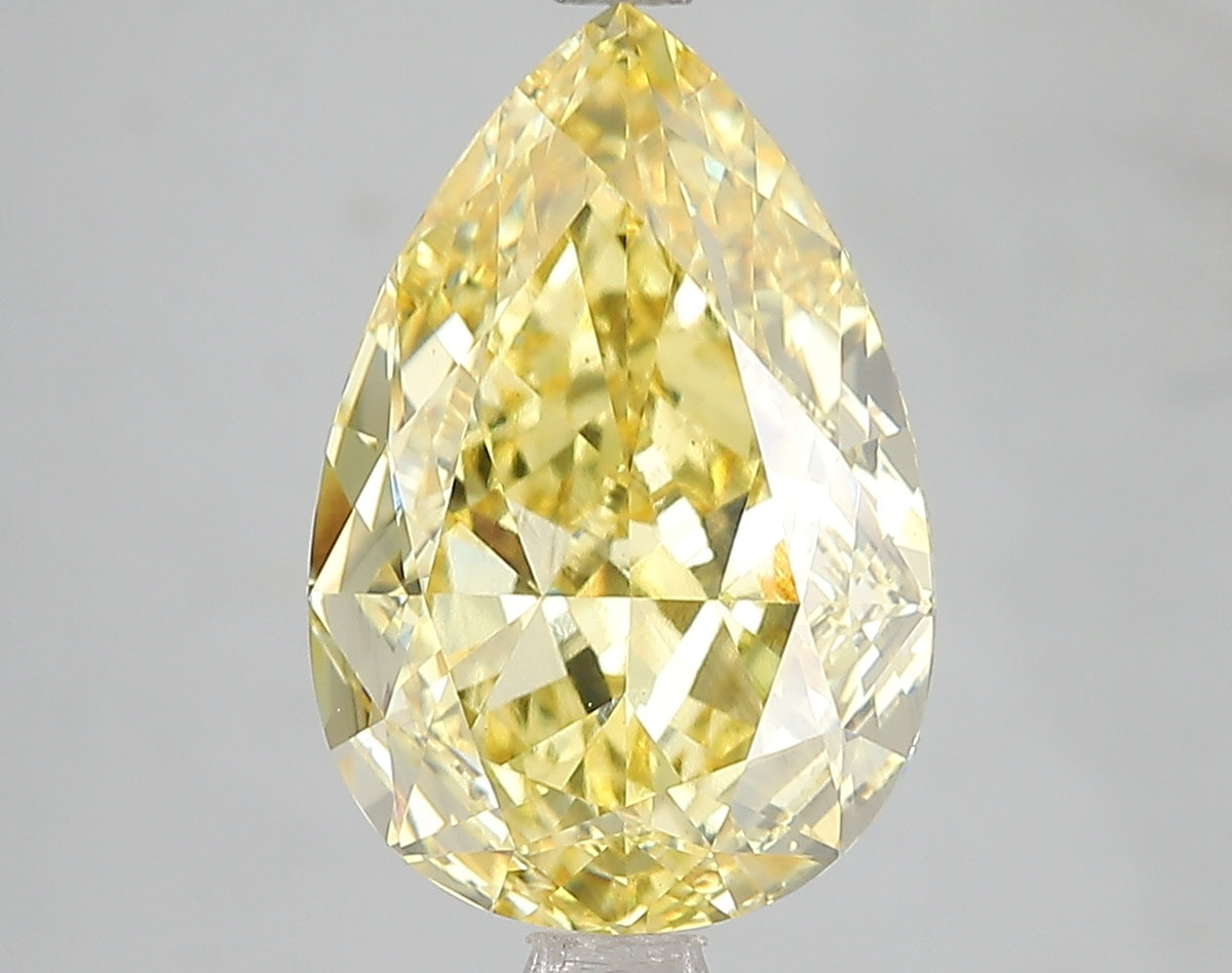 1.59ct Lab Diamond KT36-76 — FANCY VIVID YELLOW/VS1 | IGI Certified