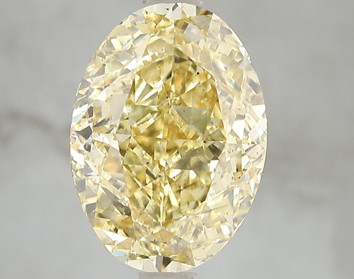 5.2ct Lab Diamond KT37-10 — FANCY INTENSE YELLOW/SI1 | IGI Certified