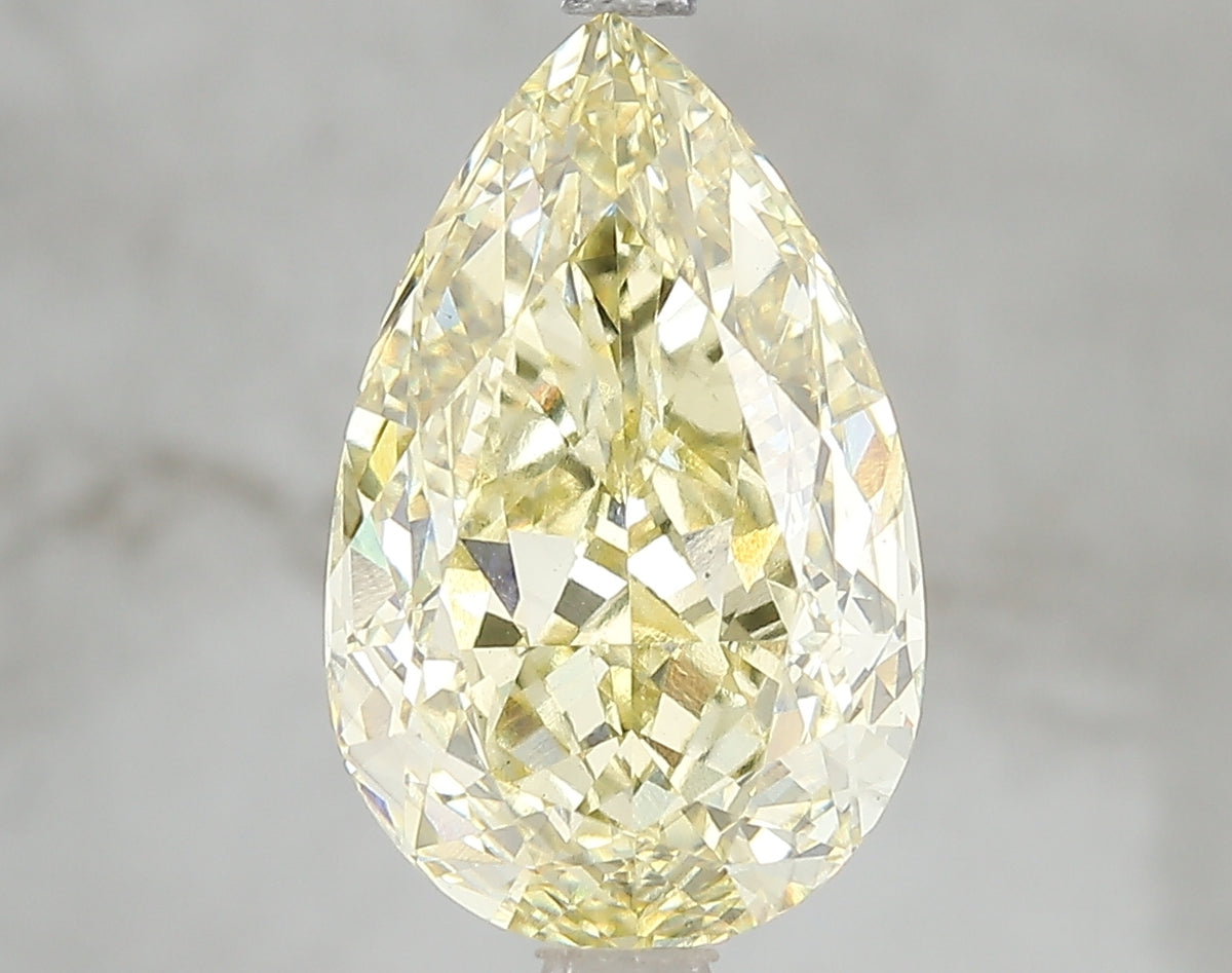 5.09ct Lab Diamond KT38-10 — FANCY INTENSE YELLOW/VS1 | IGI Certified