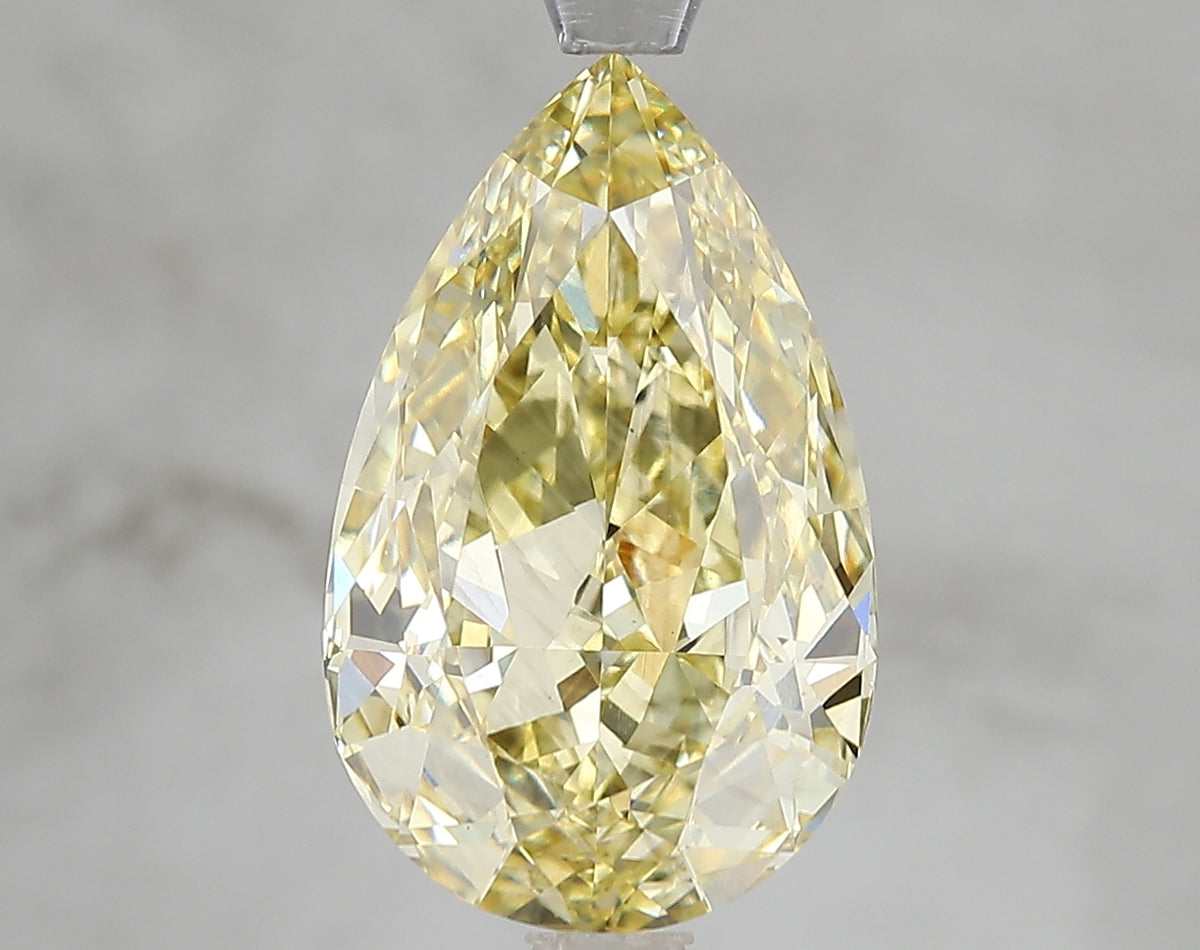 5.15ct Lab Diamond KT38-143 — FANCY INTENSE YELLOW/VS2 | IGI Certified