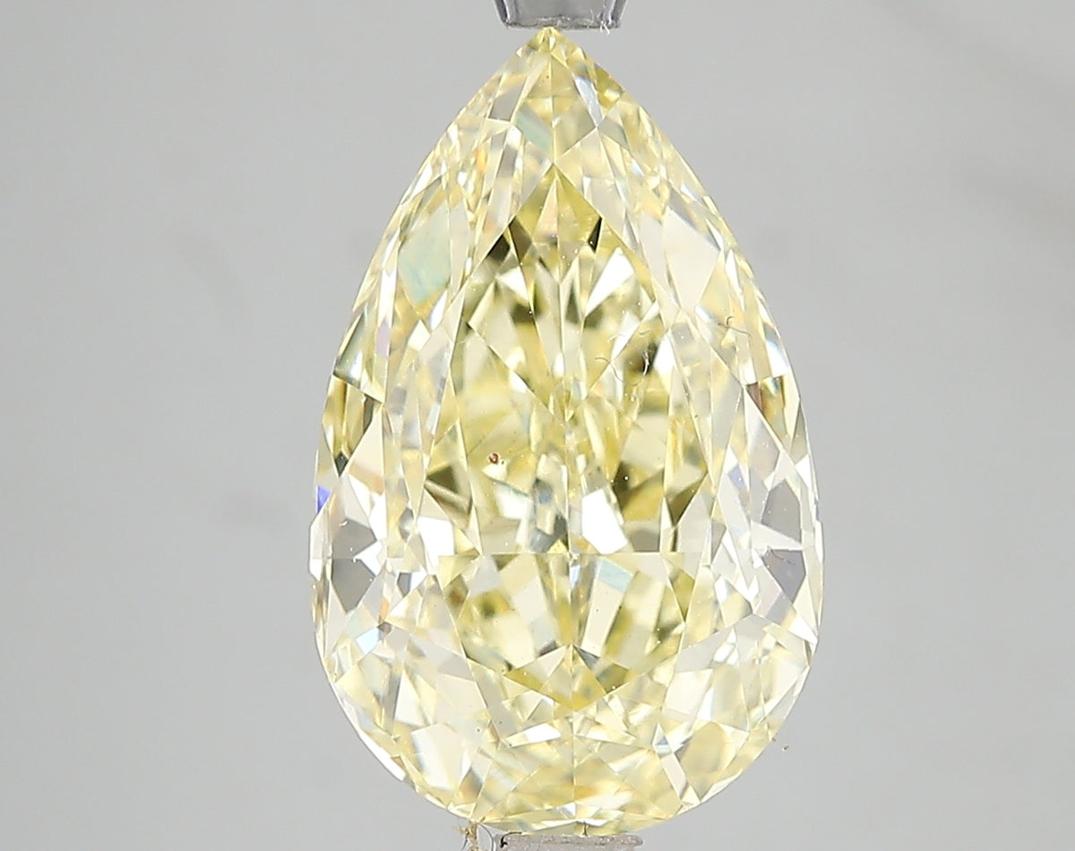 5.01ct Lab Diamond KT38-48 — FANCY VIVID YELLOW/VS1 | IGI Certified