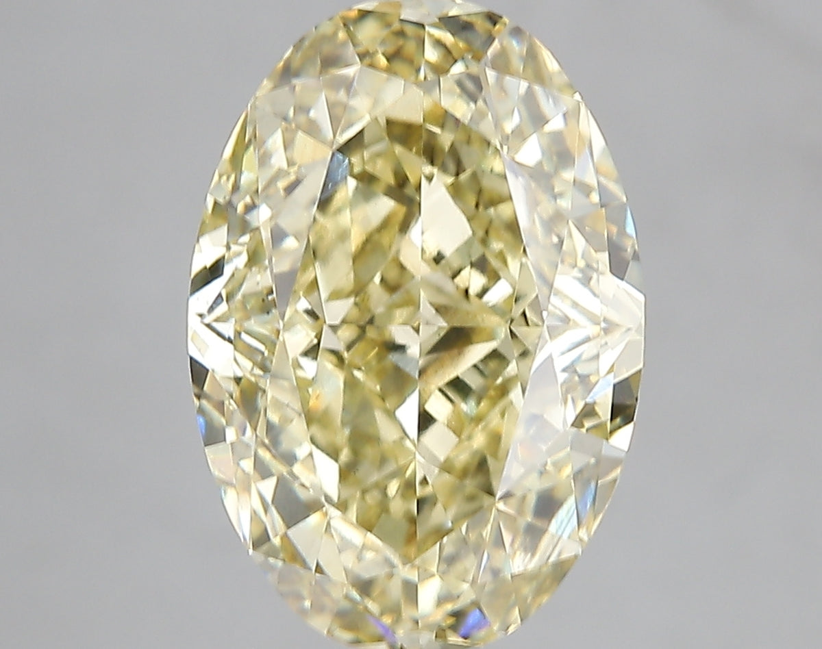6.58ct Lab Diamond KT38-58 — FANCY INTENSE YELLOW/VS2 | IGI Certified
