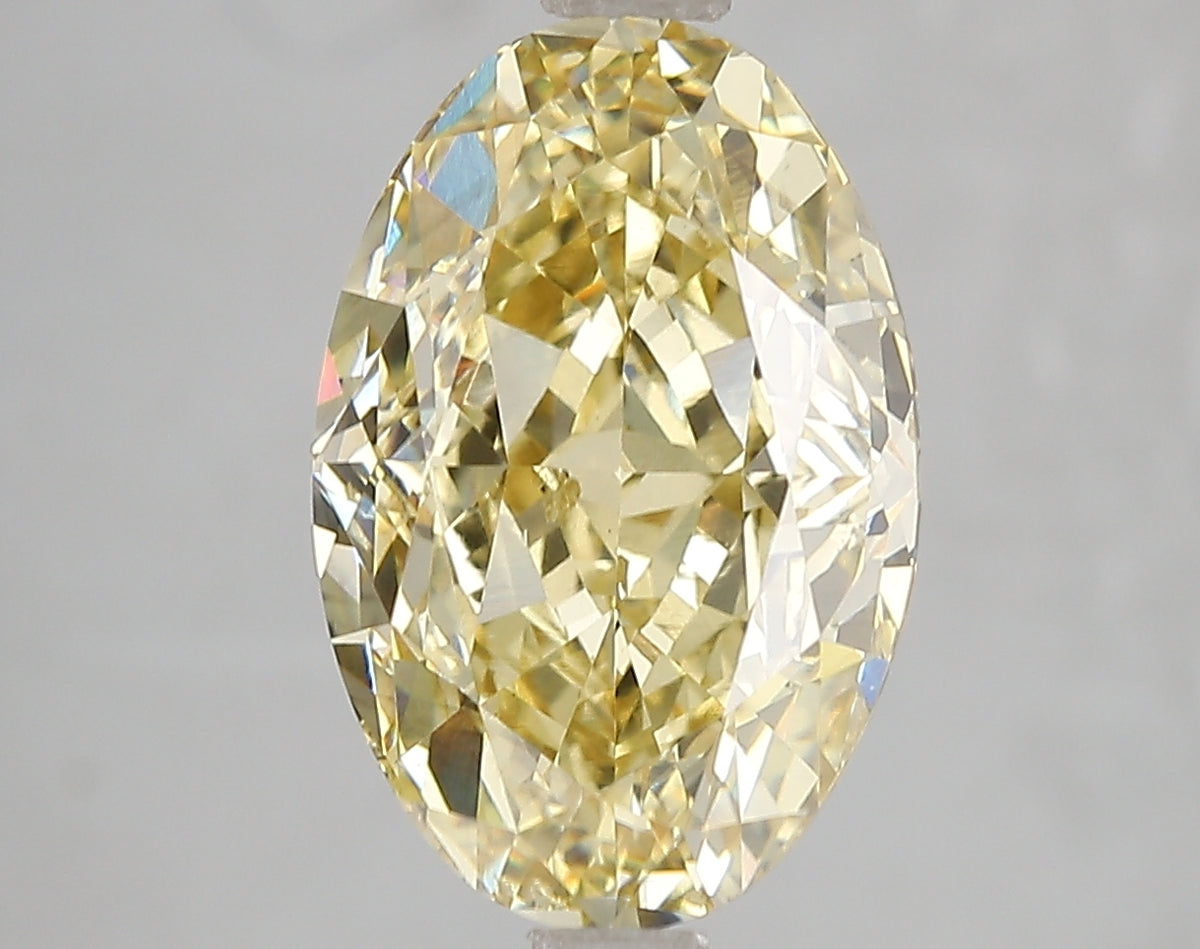 5.02ct Lab Diamond KT38-82 — FANCY INTENSE YELLOW/VS2 | IGI Certified