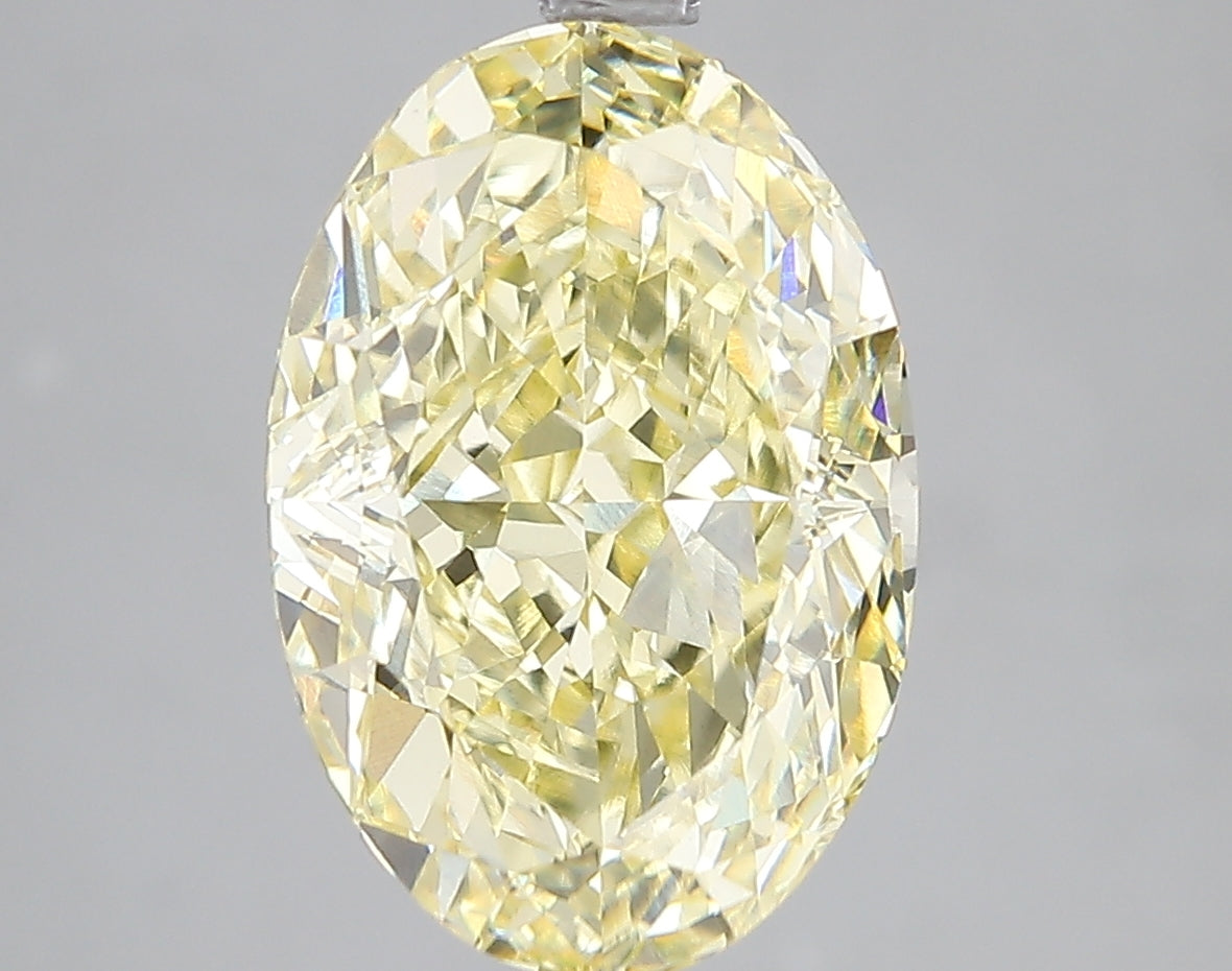 5.07ct Lab Diamond KT39-1005 — FANCY VIVID YELLOW/VS1 | IGI Certified