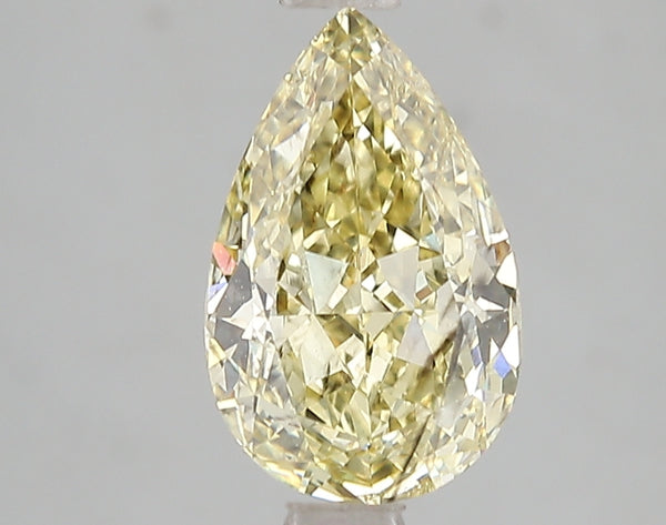 2.02ct Fancy Intense Yellow Pear Lab Diamond, SI1, IGI Certified