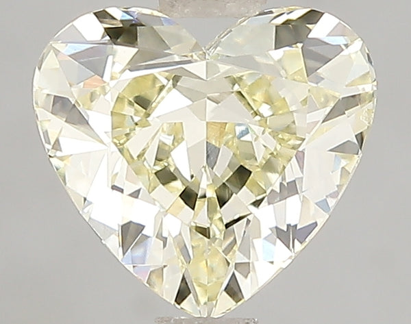 2ct Fancy Yellow Heart Lab Diamond, VS2, IGI Certified