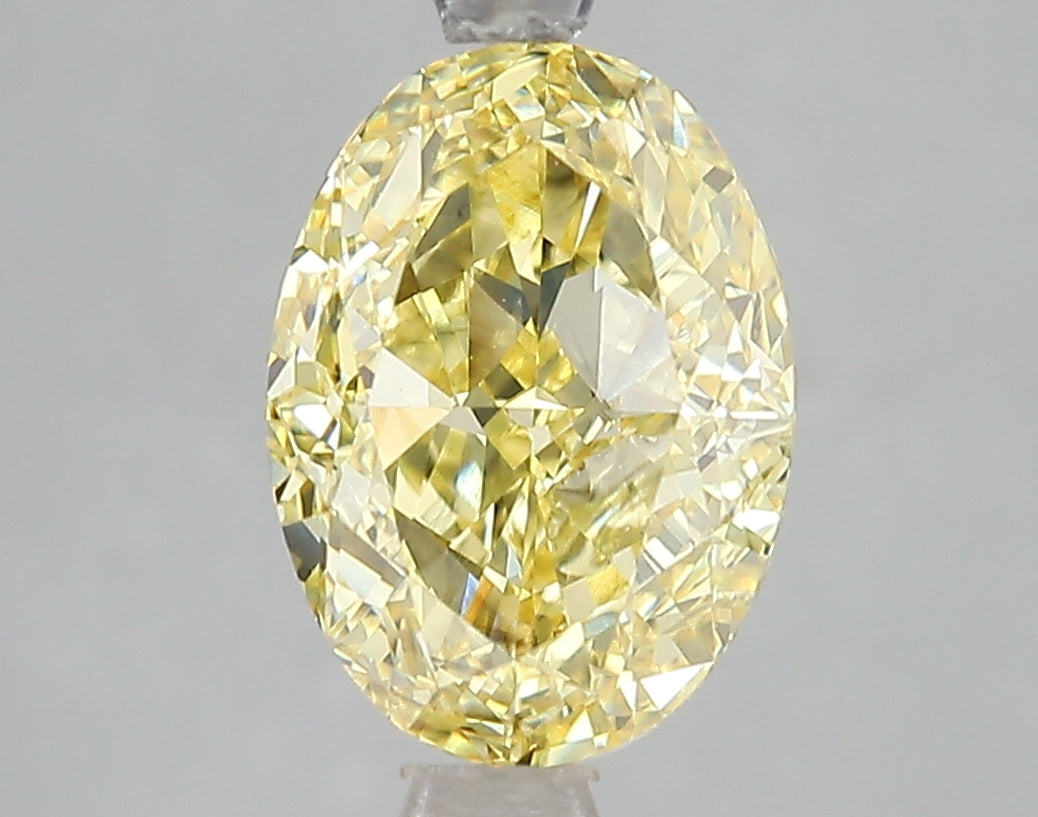 3.04ct Lab Diamond KT40-18 — FANCY VIVID YELLOW/SI1 | IGI Certified