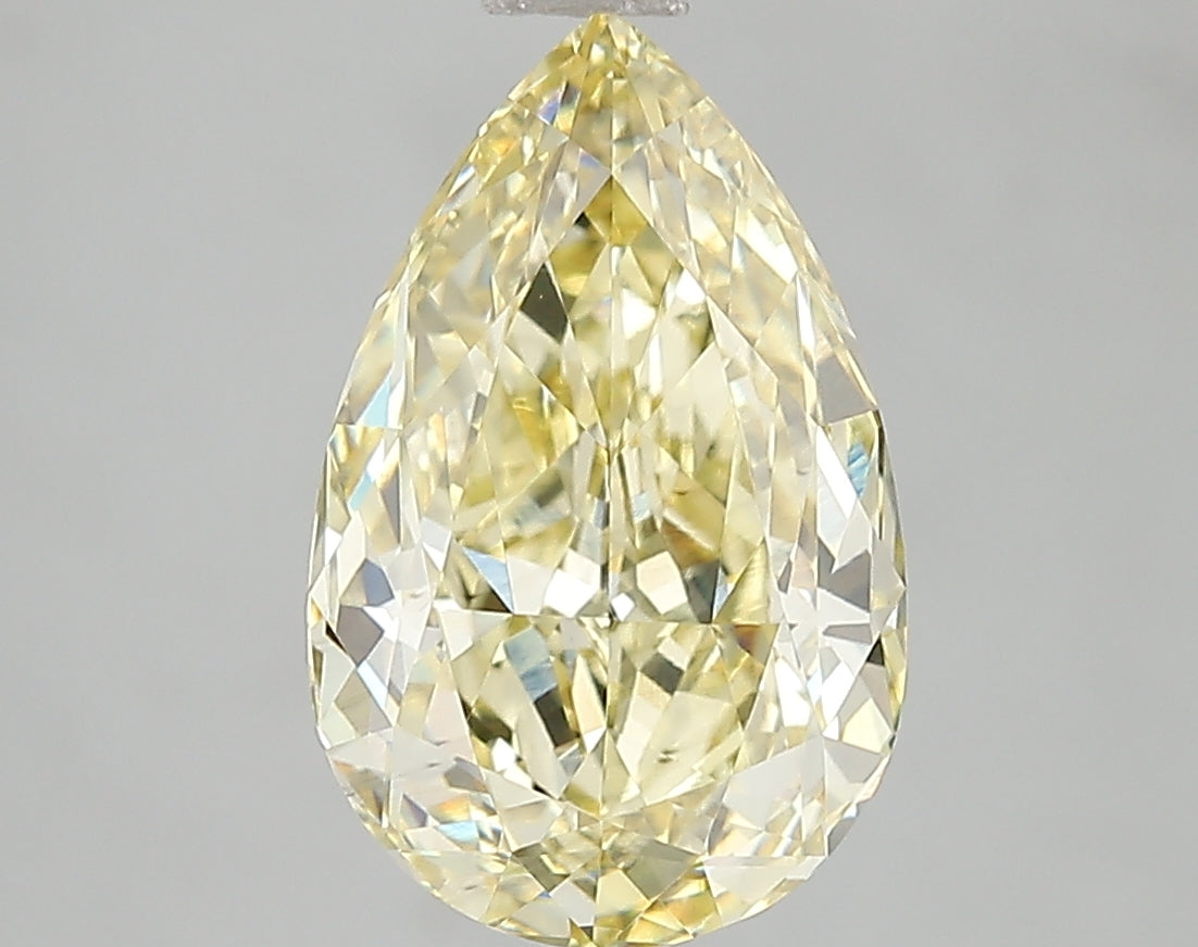 3.1ct Lab Diamond KT40-342 — FANCY INTENSE YELLOW/VS2 | IGI Certified