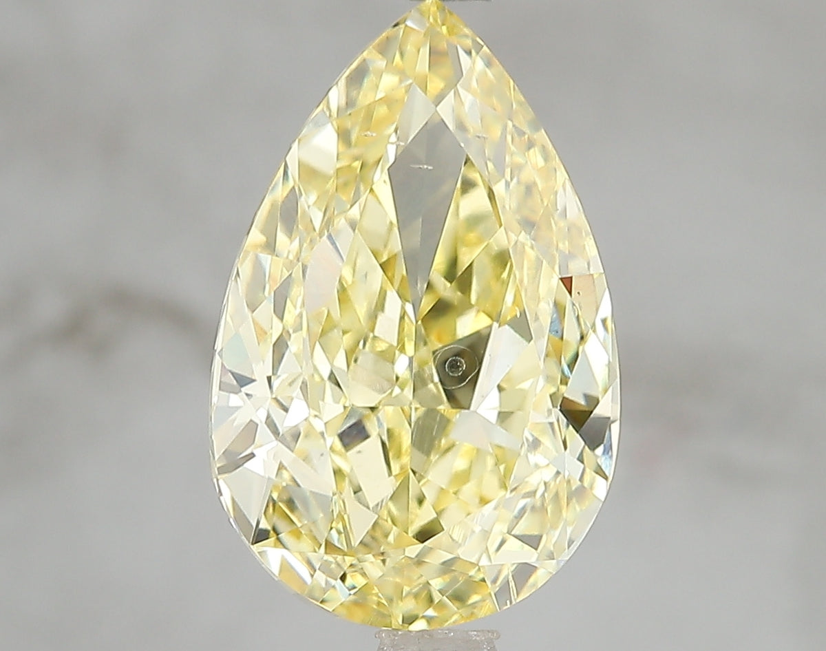 5.02ct Lab Diamond KT40-384 — FANCY VIVID YELLOW/SI1 | IGI Certified