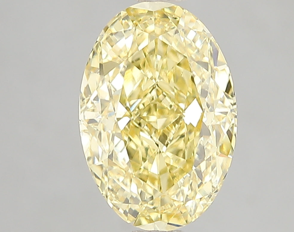 3.02ct Lab Diamond KT40-562 — FANCY VIVID YELLOW/VS1 | IGI Certified