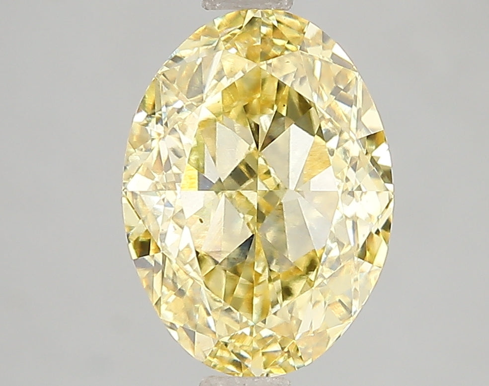 3.1ct Lab Diamond KT41-31 — FANCY VIVID YELLOW/VS2 | IGI Certified
