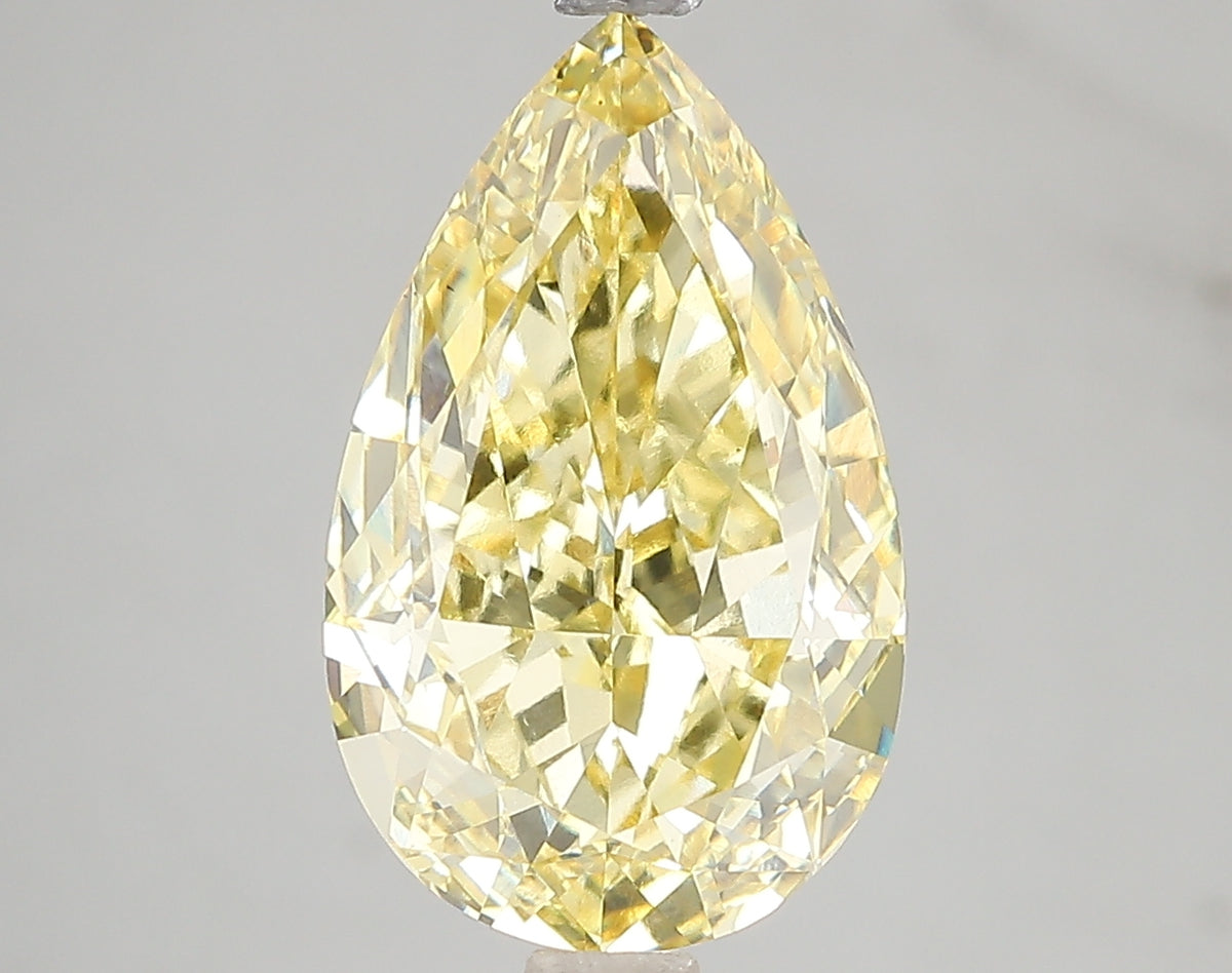 5.01ct Lab Diamond KT41-32 — FANCY VIVID YELLOW/VS1 | IGI Certified
