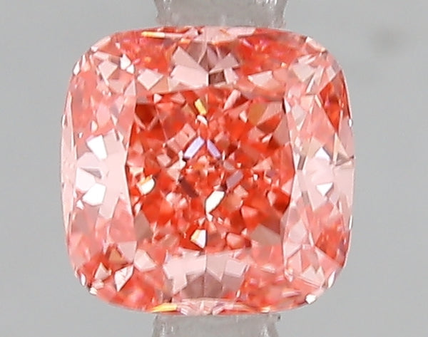 1.02ct Fancy Vivid Pink Round Brilliant Lab Diamond, VS2, IGI Certified