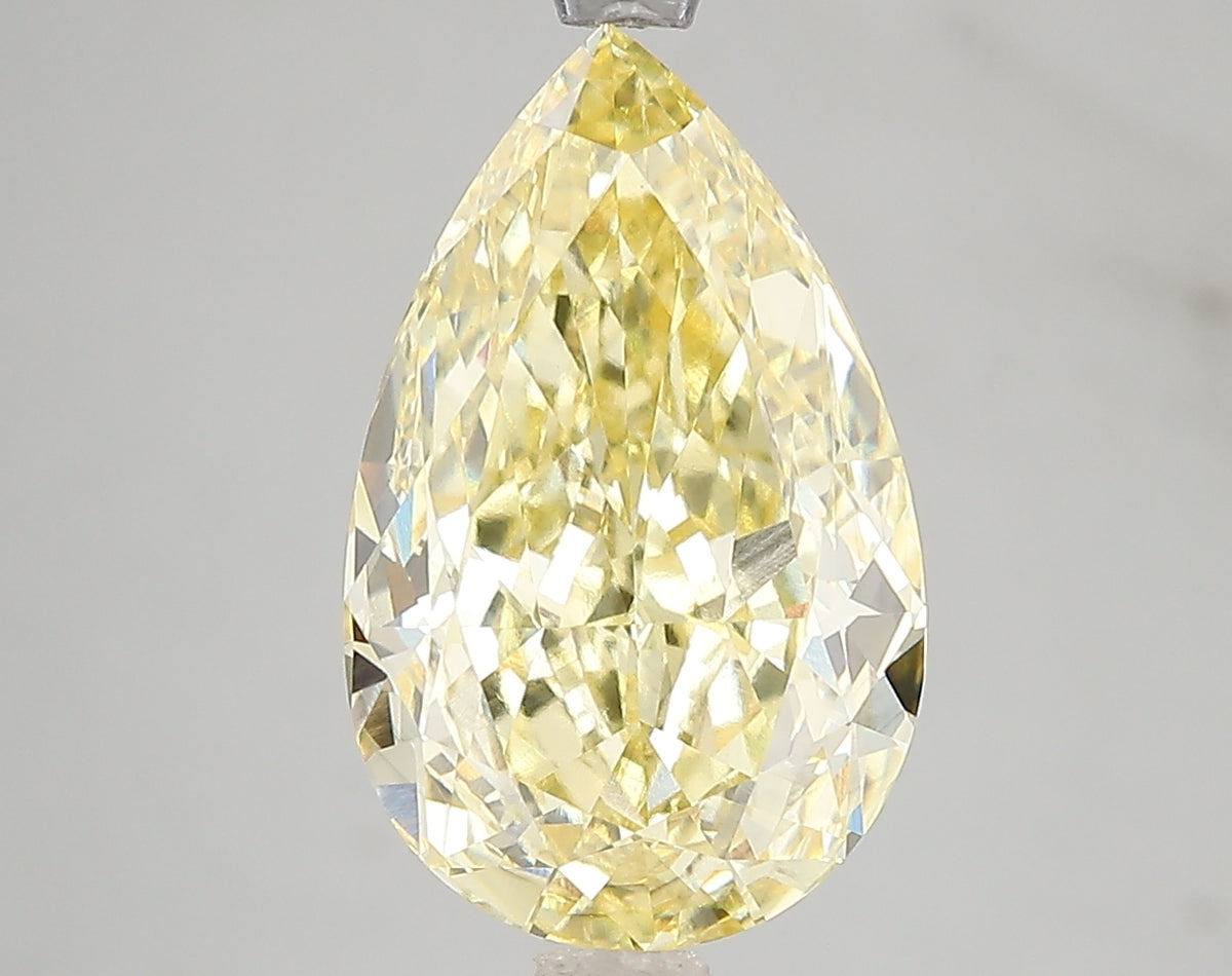 5.03ct Lab Diamond KT41-72 — FANCY VIVID YELLOW/VS2 | IGI Certified
