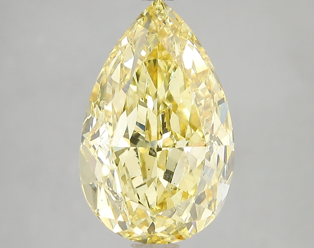5.52ct Lab Diamond KT41-8 — FANCY VIVID YELLOW/VS2 | IGI Certified