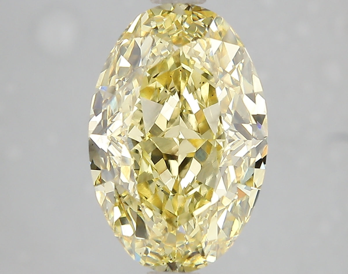 5.1ct Lab Diamond KT41-849 — FANCY VIVID YELLOW/VS2 | IGI Certified