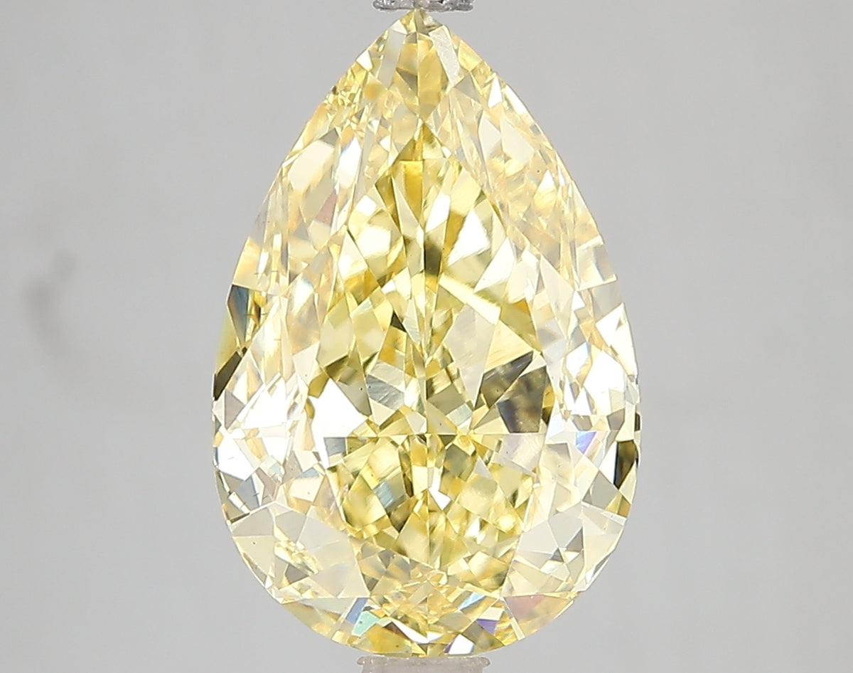 5.08ct Lab Diamond KT41-968 — FANCY VIVID YELLOW/VS2 | IGI Certified