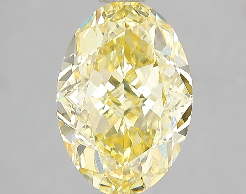 3.1ct Lab Diamond KT42-26 — FANCY VIVID YELLOW/VVS2 | IGI Certified