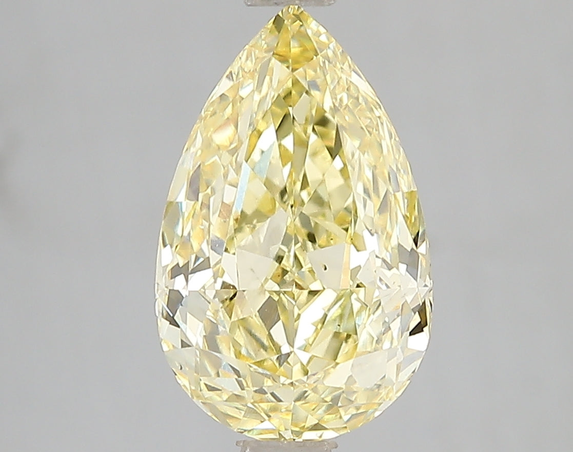 3.02ct Lab Diamond KT43-19 — FANCY VIVID YELLOW/VS2 | IGI Certified