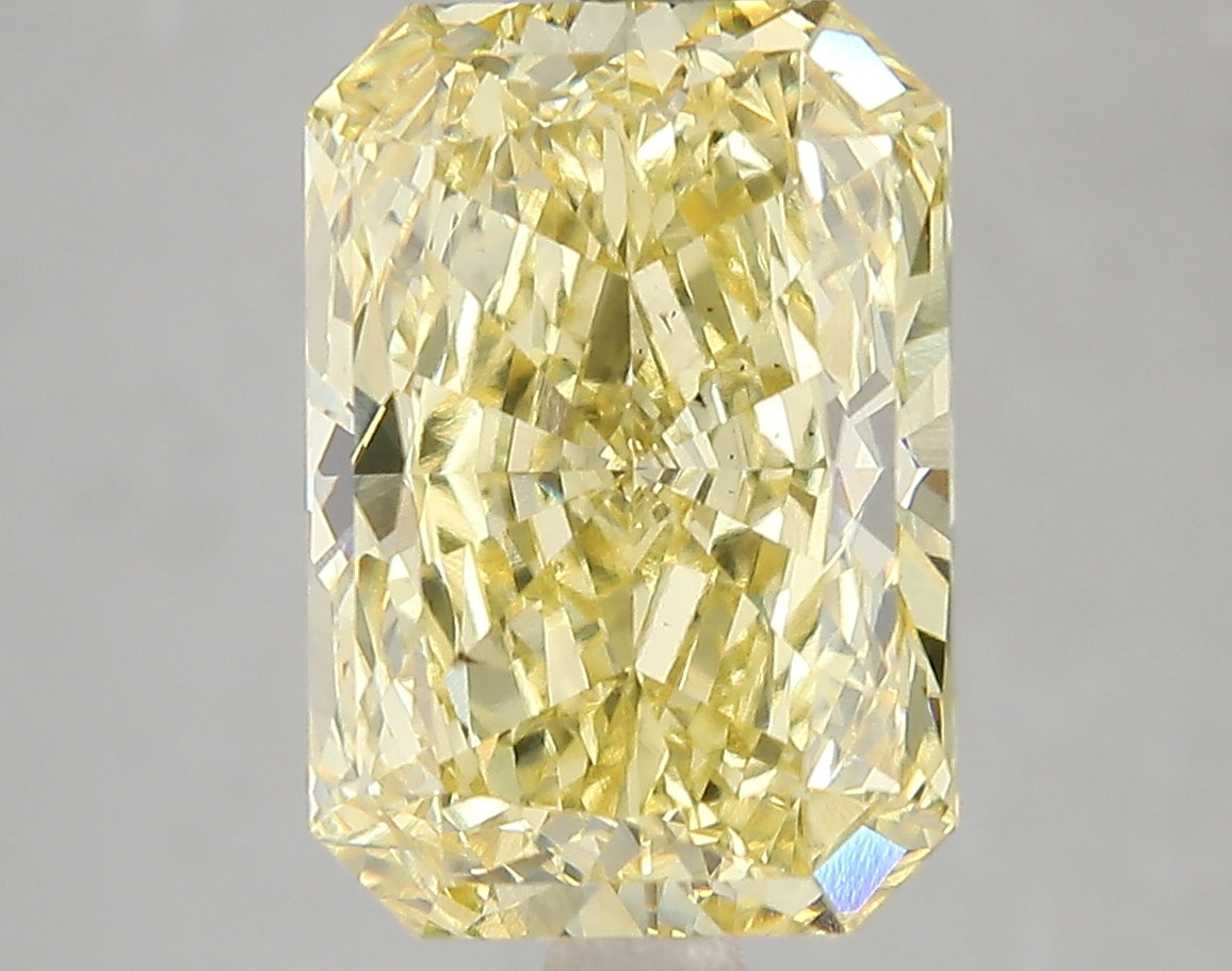 5.12ct Lab Diamond KT43-30 — FANCY VIVID YELLOW/VS2 | IGI Certified