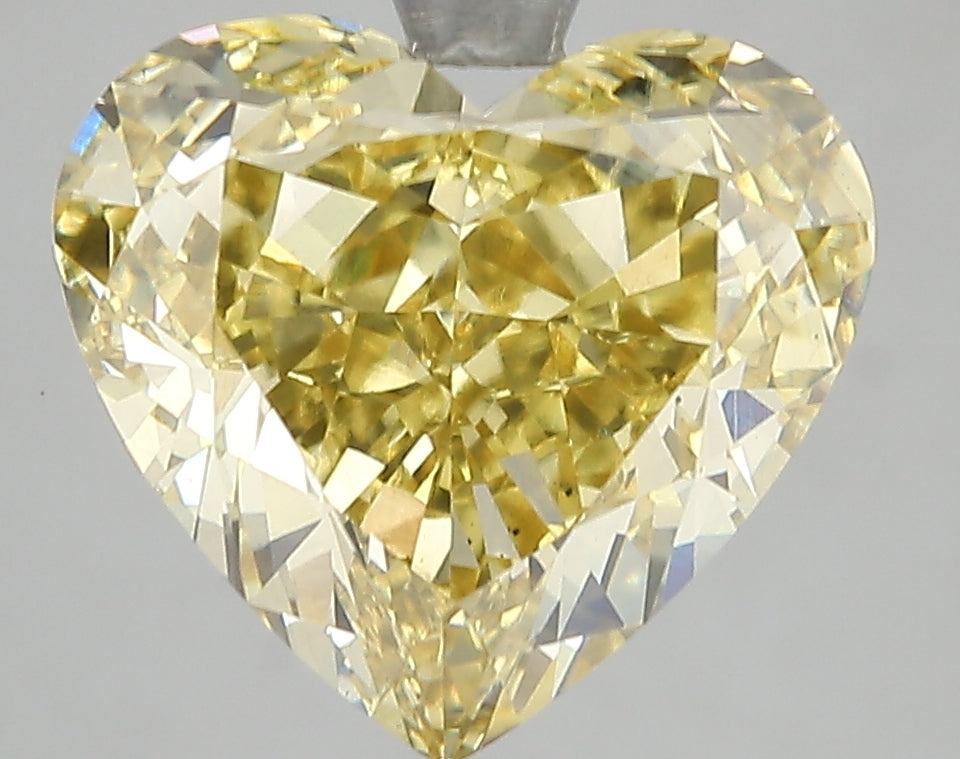 5.54ct Lab Diamond KT43-360 — FANCY VIVID YELLOW/VS2 | IGI Certified