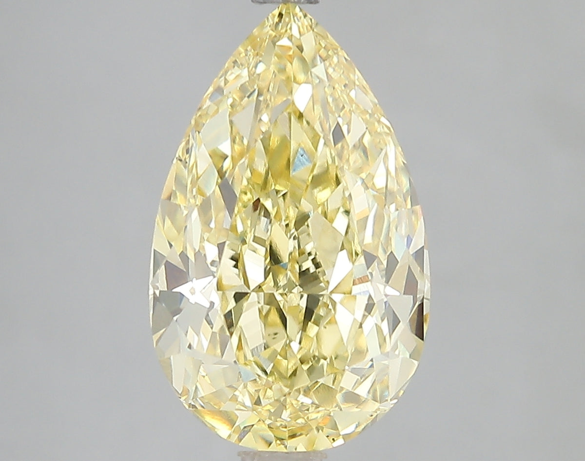 5.1ct Lab Diamond KT43-575 — FANCY VIVID YELLOW/VS1 | IGI Certified