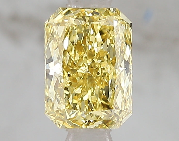 1.09ct Lab Diamond KT43-61 — FANCY VIVID YELLOW/VS2 | IGI Certified