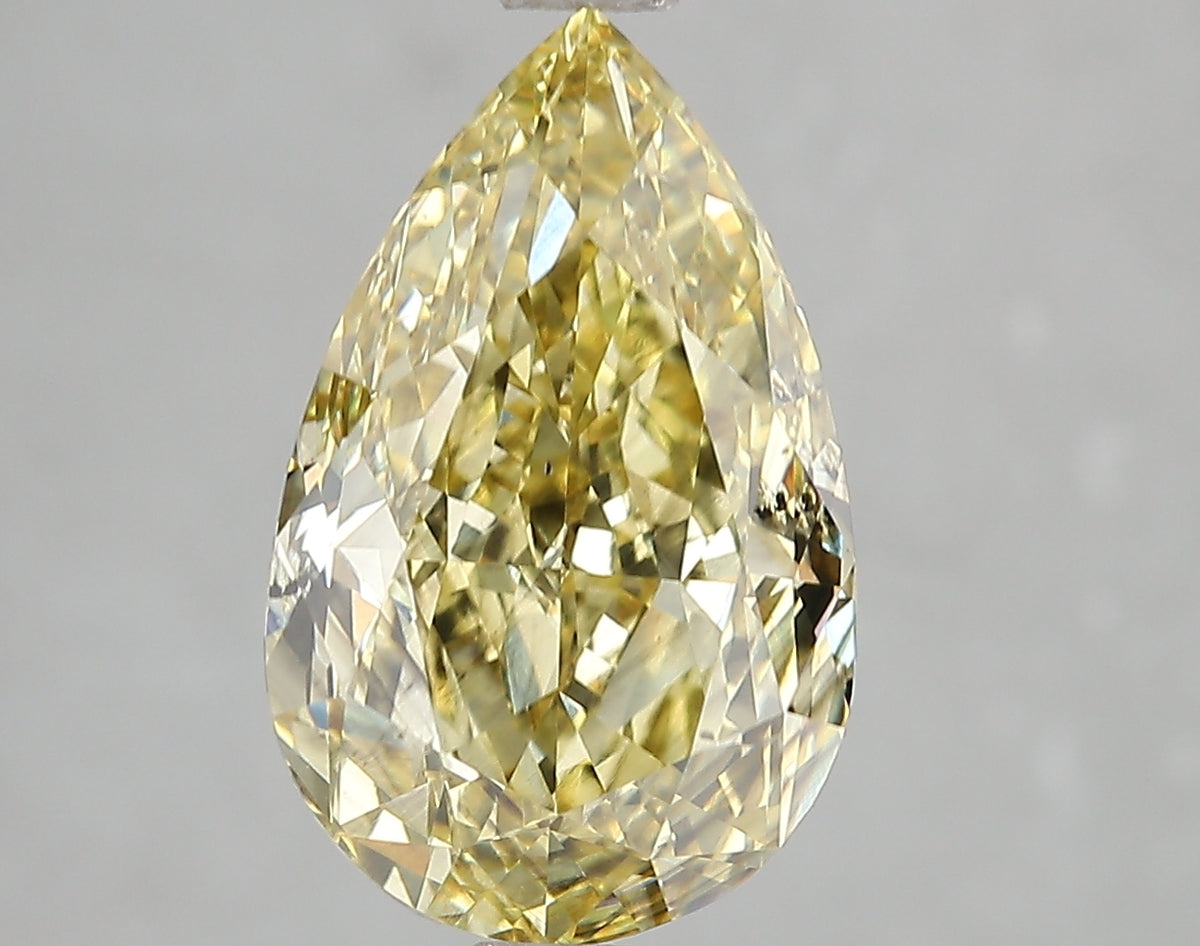 5.05ct Lab Diamond KT43-7 — FANCY INTENSE YELLOW/SI1 | IGI Certified