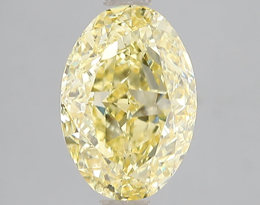 3.08ct Lab Diamond KT43-9 — FANCY VIVID YELLOW/VS1 | IGI Certified