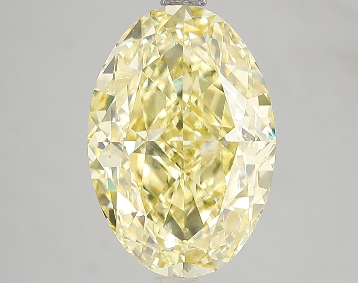 5.03ct Lab Diamond KT44-11 — FANCY VIVID YELLOW/VS2 | IGI Certified