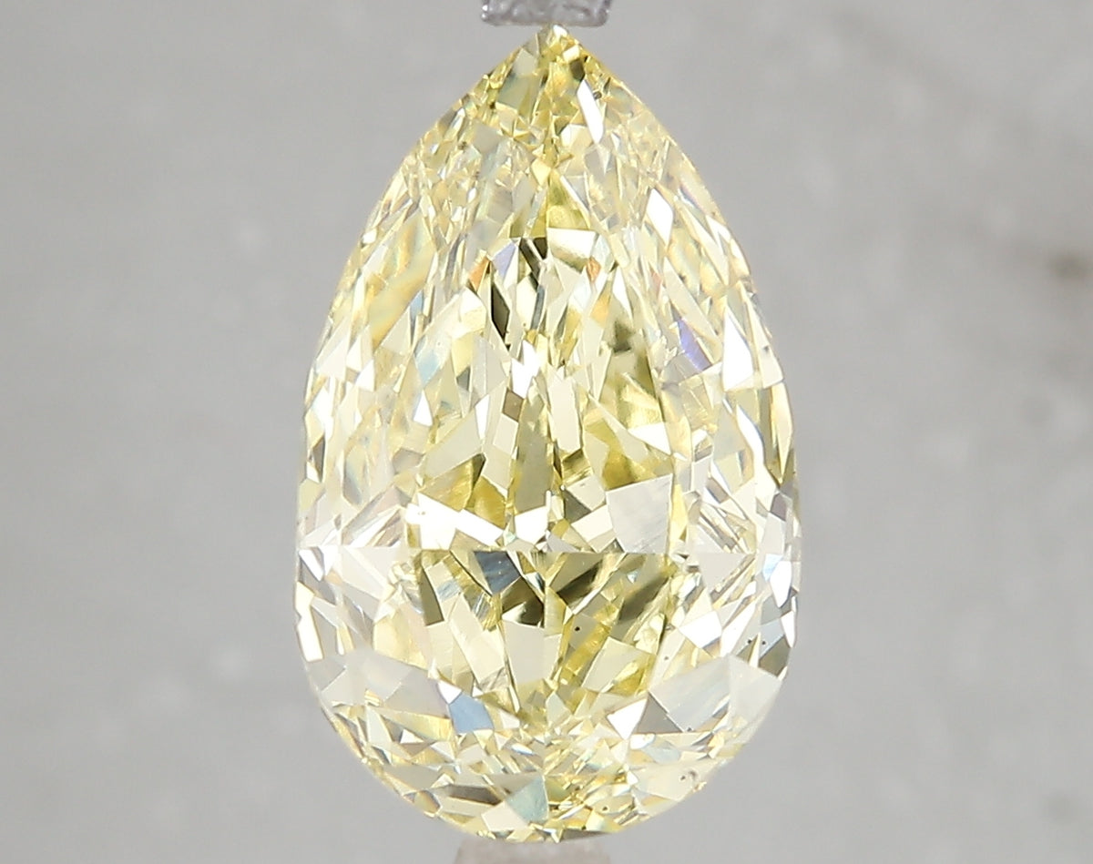5.03ct Lab Diamond KT44-16 — FANCY VIVID YELLOW/VS2 | IGI Certified