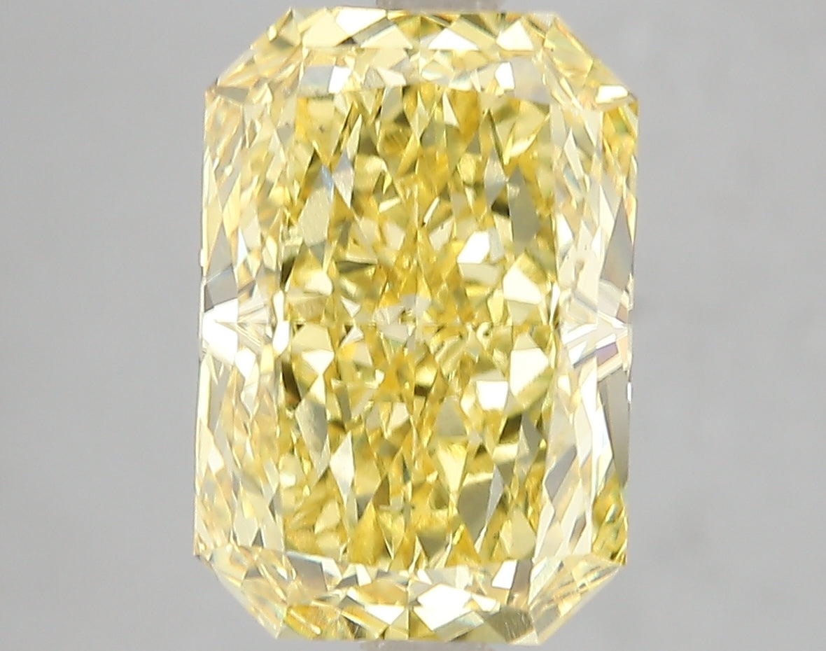 5.03ct Lab Diamond KT44-58 — FANCY VIVID YELLOW/VS2 | IGI Certified