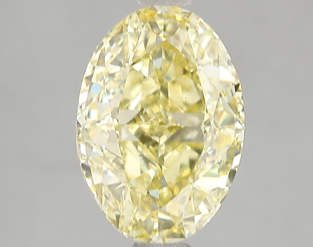 3.09ct Lab Diamond KT44-7 — FANCY VIVID YELLOW/VS1 | IGI Certified