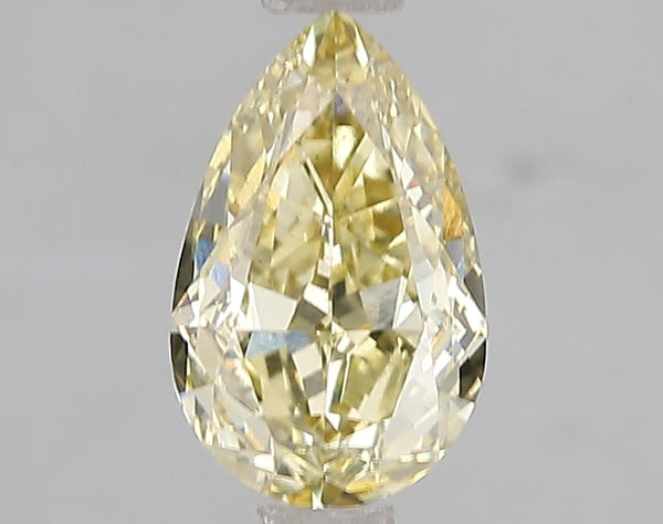 1.54ct Fancy Intense Yellow Pear Lab Diamond, VS2, IGI Certified