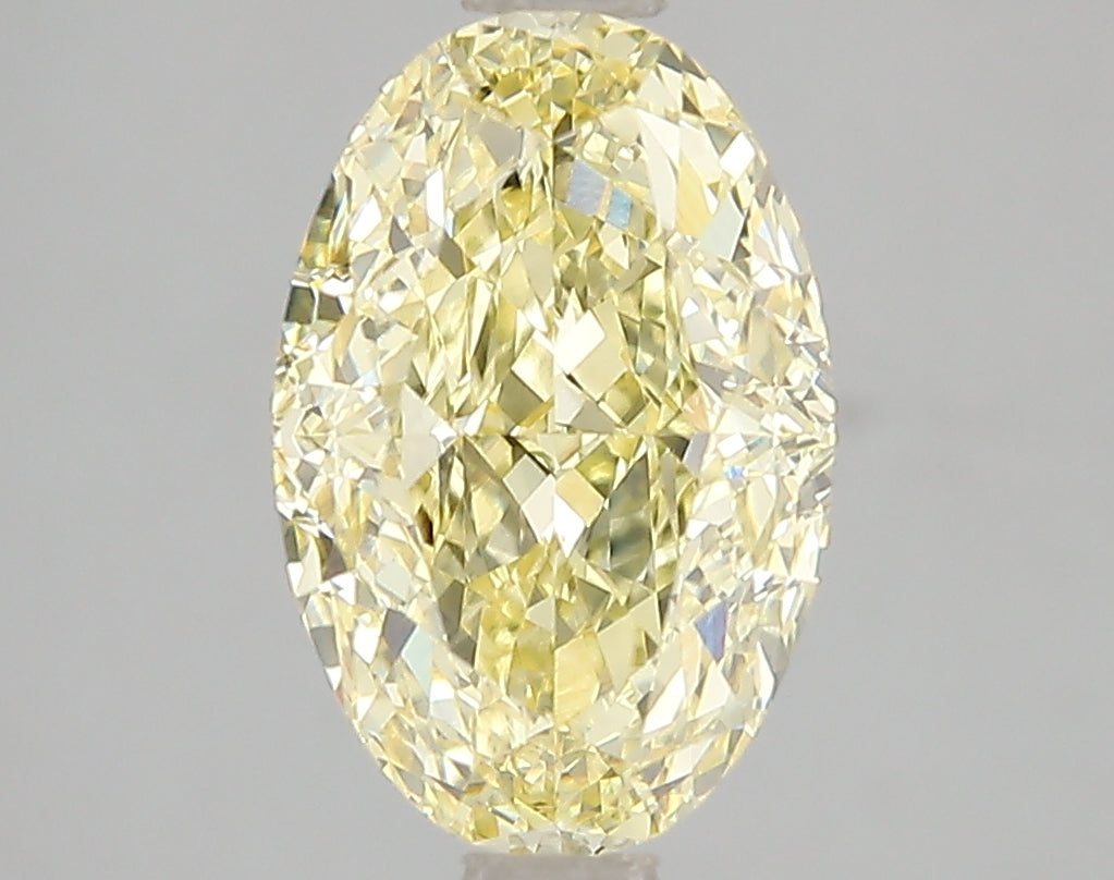 3.11ct Lab Diamond KT54-9 — FANCY VIVID YELLOW/VS1 | IGI Certified