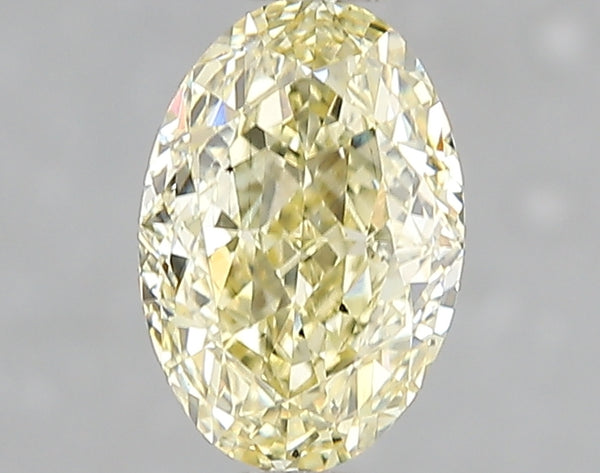 1.52ct Fancy Intense Yellow Oval Lab Diamond, SI1, IGI Certified