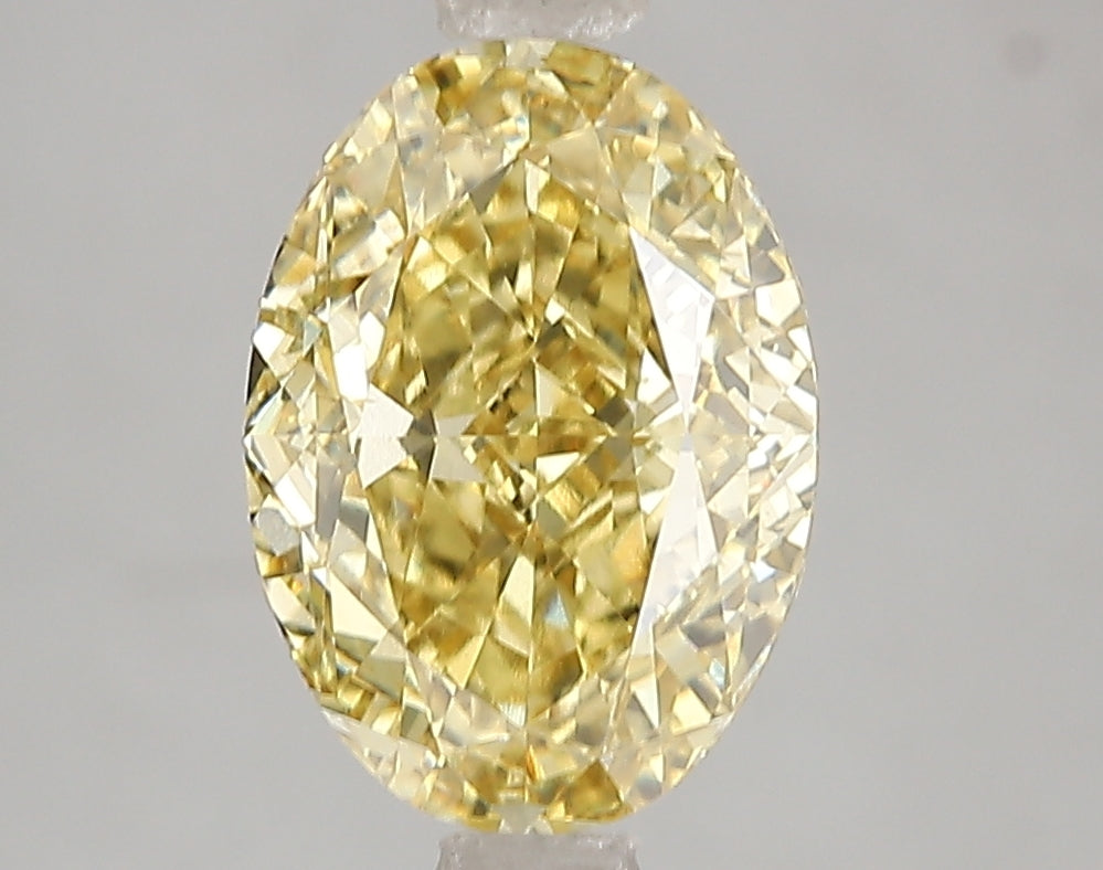 3.05ct Lab Diamond KT55-71 — FANCY VIVID YELLOW/VS1 | IGI Certified