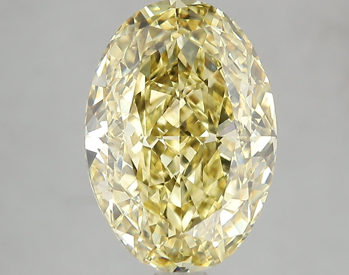 5.04ct Lab Diamond KT56-4 — FANCY INTENSE YELLOW/VS2 | IGI Certified