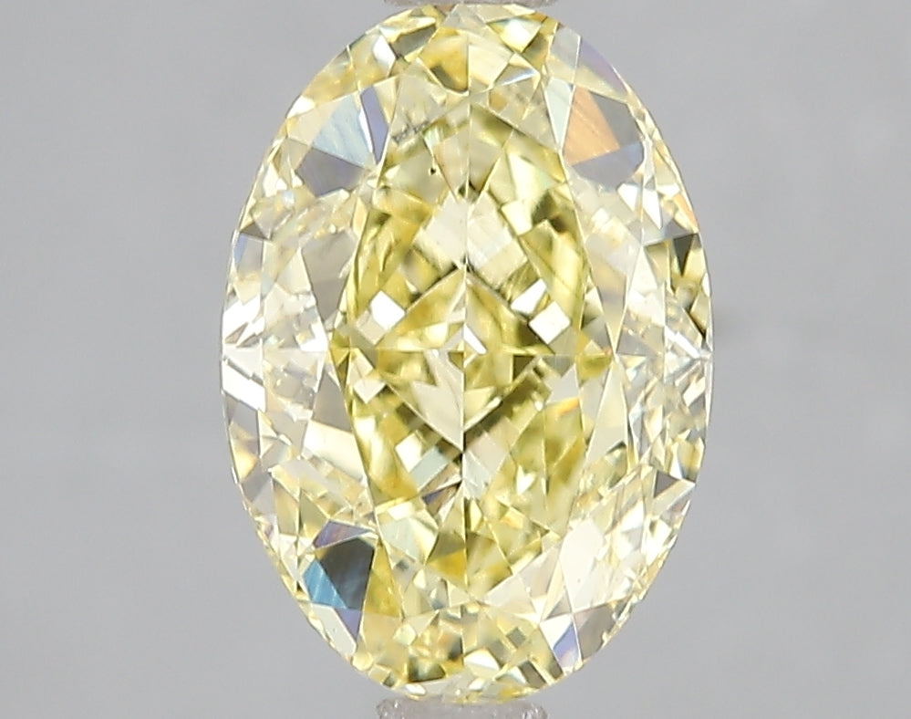3.03ct Lab Diamond KT56-40 — FANCY VIVID YELLOW/VS2 | IGI Certified