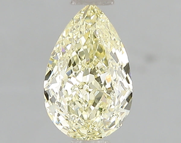 1.01ct Fancy Yellow Pear Lab Diamond, VS1, IGI Certified