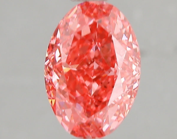 2.03ct Fancy Vivid Pink Oval Lab Diamond, VS2, IGI Certified