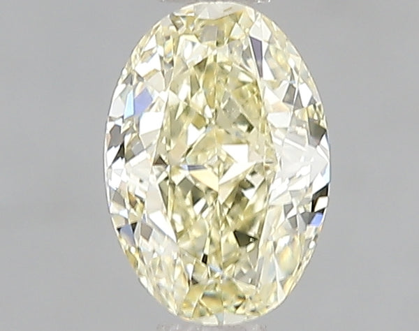 1ct Fancy Yellow Oval Lab Diamond, VS1, IGI Certified