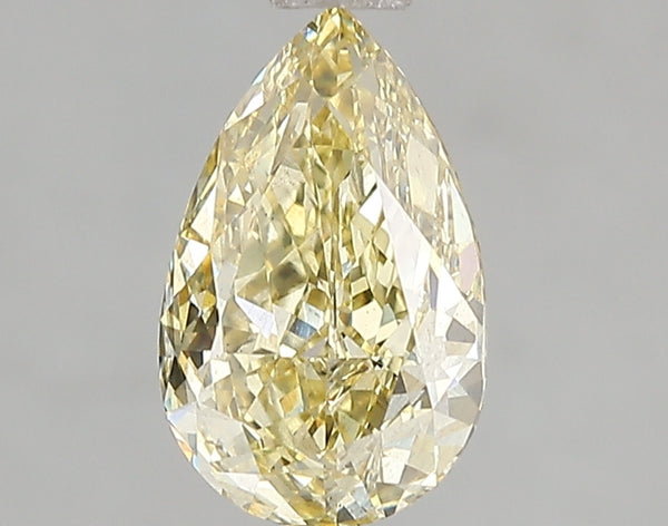 1.51ct Fancy Yellow Pear Lab Diamond, SI1, IGI Certified