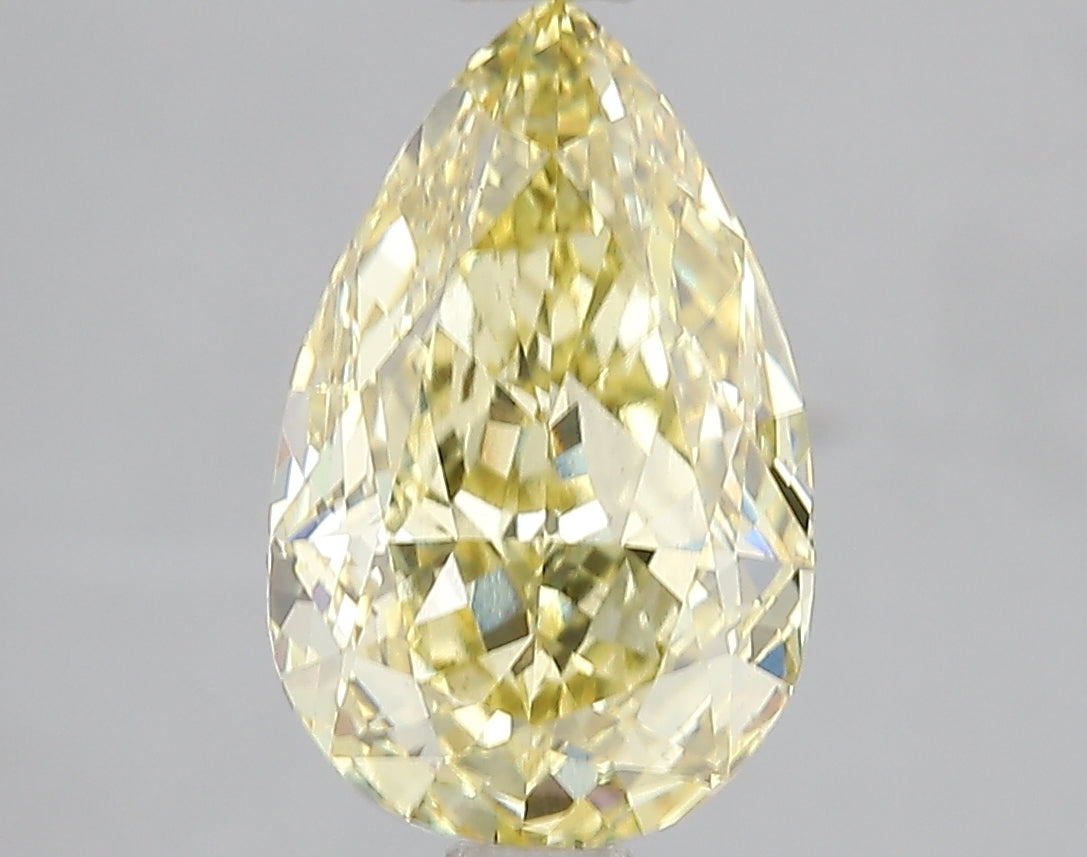3.06ct Lab Diamond KT63-43 — FANCY VIVID YELLOW/VS2 | IGI Certified