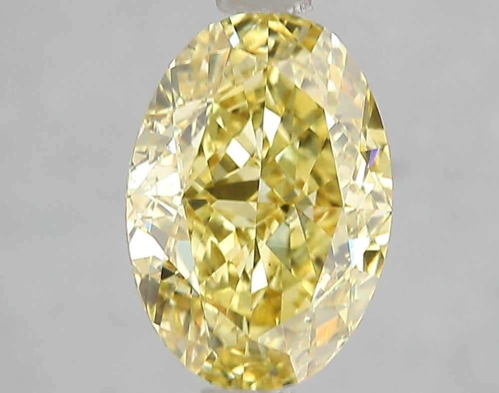 3.02ct Lab Diamond KT64-9 — FANCY VIVID YELLOW/VS2 | IGI Certified