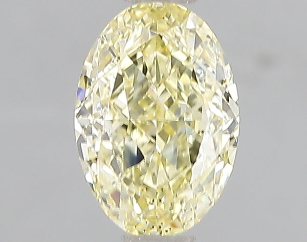 1.52ct Fancy Intense Yellow Oval Lab Diamond, SI1, IGI Certified
