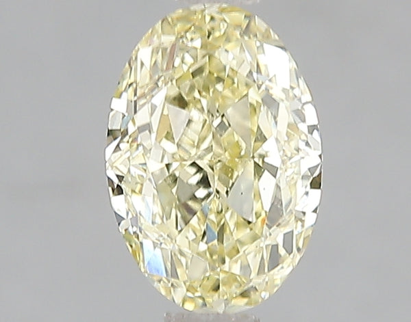 1.5ct Fancy Intense Yellow Oval Lab Diamond, VS2, IGI Certified
